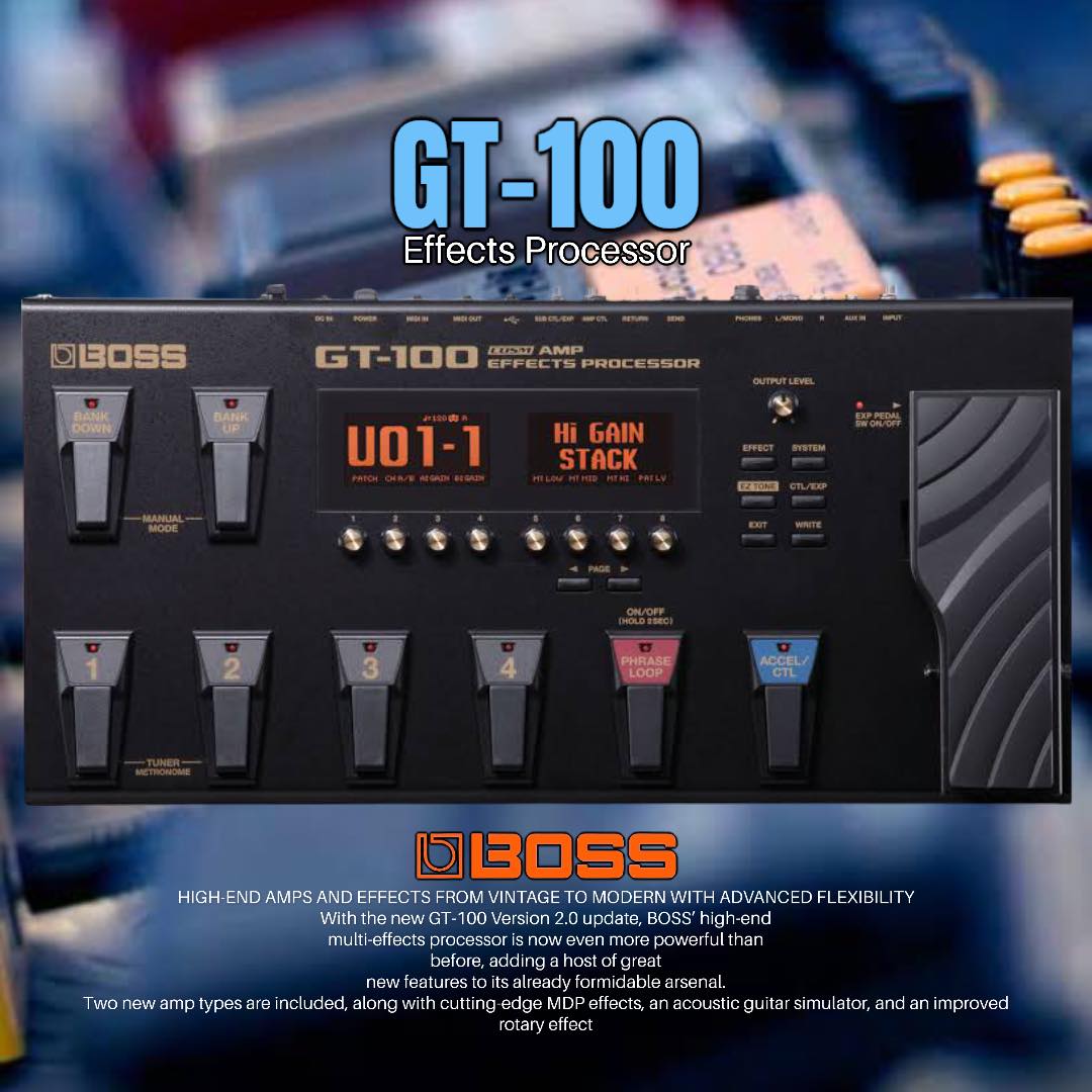 ✱ BOSS GT-100 ANALYSIS PLUS 3㍍ ケースSET The Ultimate